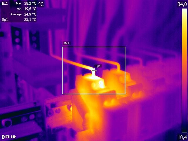 Thermografie elektrotechnische installatie